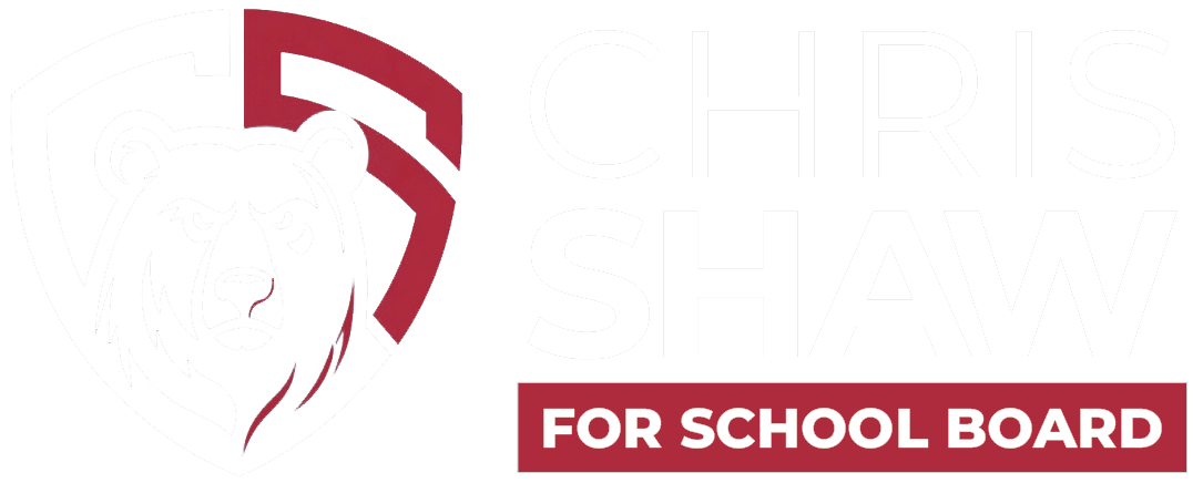 Chris Shaw for School Board logo